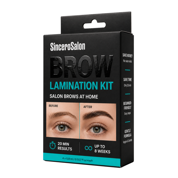SINCERO SALON antakių laminavimo rinkinys SINCERO SALON antakių laminavimo rinkinys