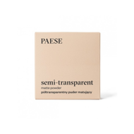 PAESE skaidri kompaktinė pudra "Matte powder semitransparent", 6A, 9g. PAESE skaidri kompaktinė pudra "Matte powder semitransparent", 6A, 9g.