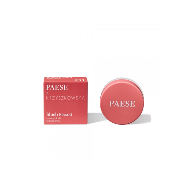 PAESE kreminiai skaistalai, Blush Kissed 01, 10g. PAESE kreminiai skaistalai, Blush Kissed 01, 10g.