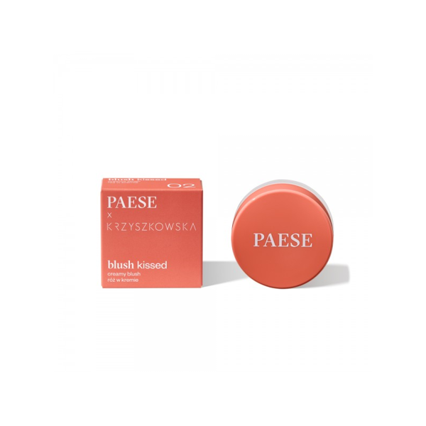 PAESE kreminiai skaistalai, Blush Kissed 02, 4g. PAESE kreminiai skaistalai, Blush Kissed 02, 4g.