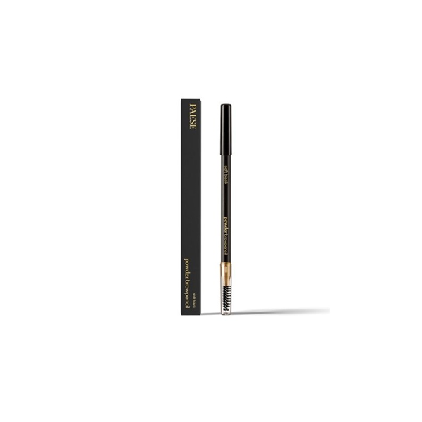 PAESE antakių pieštukas "Powder browpencil", Soft Black, 1.19g.
