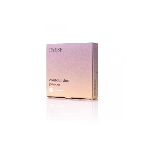 PAESE Nanorevit Contour Duo paletė, Bronzer + Powder 4.5g. PAESE Nanorevit Contour Duo paletė, Bronzer + Powder 4.5g.