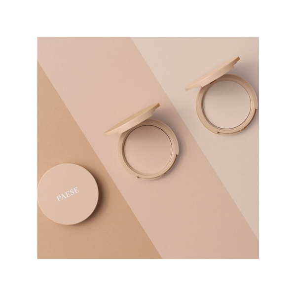PAESE "Glowing powder" kompaktinė pudra, 13 Golden Beige, 10g. PAESE "Glowing powder" kompaktinė pudra, 13 Golden Beige, 10g.