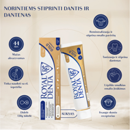 ROYAL DENTA GOLD, dantų pasta, 130 g paveikslėlis ROYAL DENTA GOLD, dantų pasta, 130 g paveikslėlis