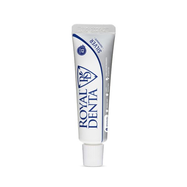 ROYAL DENTA SILVER, dantų pasta, 30 g paveikslėlis ROYAL DENTA SILVER, dantų pasta, 30 g paveikslėlis