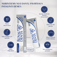 ROYAL DENTA SILVER, dantų pasta, 130 g paveikslėlis