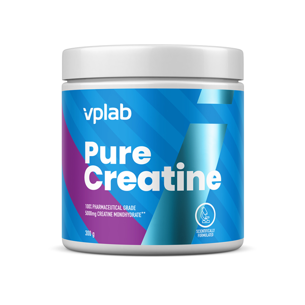 VPLAB Pure Creatine Monohydrate, milteliai, 300 g. paveikslėlis VPLAB Pure Creatine Monohydrate, milteliai, 300 g. paveikslėlis