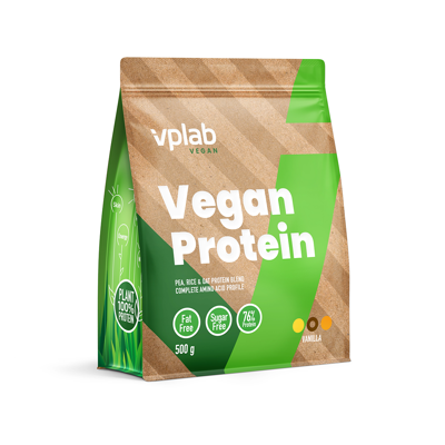 VPLAB, Vegan Protein Vanilla, 500g paveikslėlis