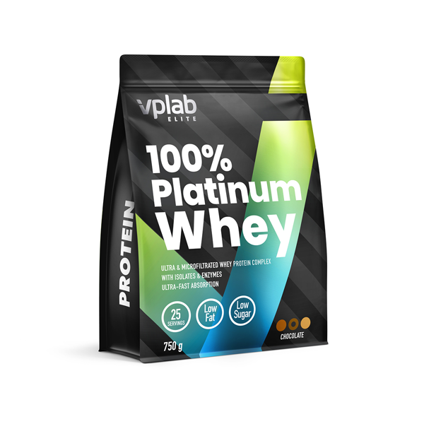 VPLAB, Platinum Whey Chocolate, 750g paveikslėlis
