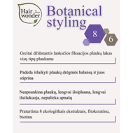 HAIRWONDER Botanical Styling lakas plaukams lanksčios fiksacijos, 300 ml paveikslėlis HAIRWONDER Botanical Styling lakas plaukams lanksčios fiksacijos, 300 ml paveikslėlis