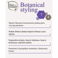 HAIRWONDER Botanical Styling putos plaukams stiprios fiksacijos, 200 ml HAIRWONDER Botanical Styling putos plaukams stiprios fiksacijos, 200 ml