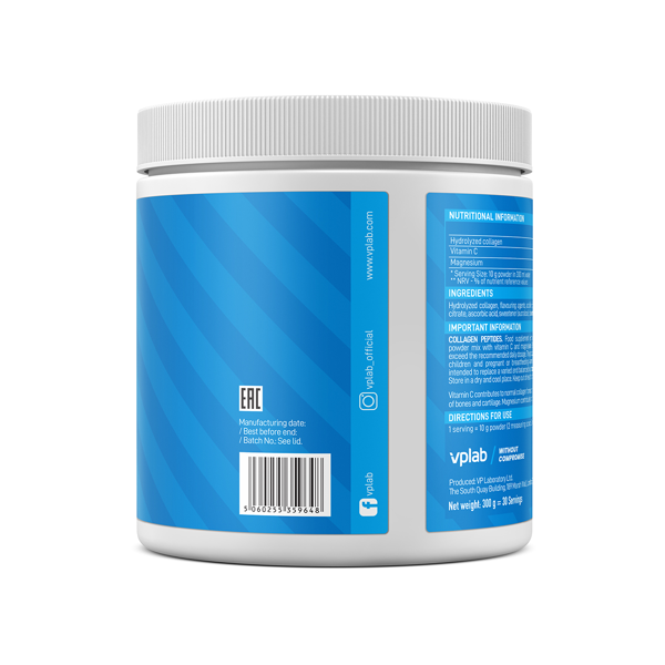 VPLAB Collagen Peptides Orange, 300 g paveikslėlis