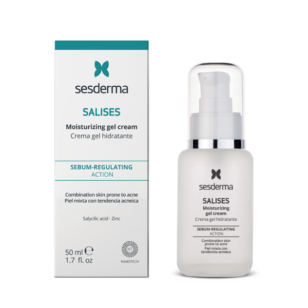 SESDERMA SALISES, gelinis veido kremas, 50ml paveikslėlis SESDERMA SALISES, gelinis veido kremas, 50ml paveikslėlis