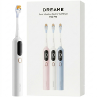 DREAME F02 PRO, elektrinis dantų šepetėlis, baltas, +6vnt galvučių paveikslėlis