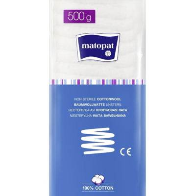 MATOPAT, vata, 100% medvilnė, 500 g paveikslėlis