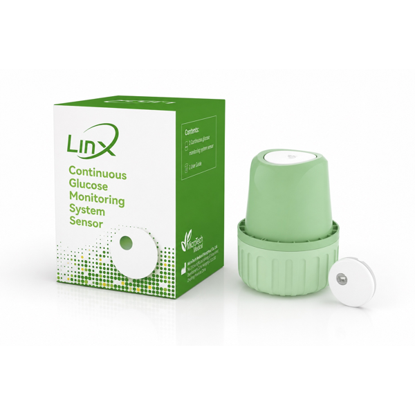 LINX CGM, nuolatinio gliukozės stebėjimo sistema, 1 vnt. paveikslėlis