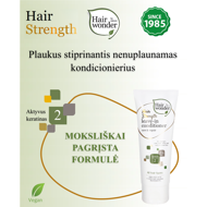 HAIRWONDER plaukus sustiprinantis nenuplaunamas kondicionierius „Hair Strength“ , 75 ml paveikslėlis HAIRWONDER plaukus sustiprinantis nenuplaunamas kondicionierius „Hair Strength“ , 75 ml paveikslėlis