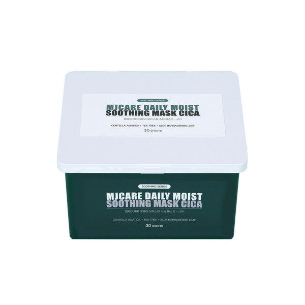 Mjcare Daily Moist raminamoji lakštinė veido kaukė su cika (30 vnt.) 350g Mjcare Daily Moist raminamoji lakštinė veido kaukė su cika (30 vnt.) 350g