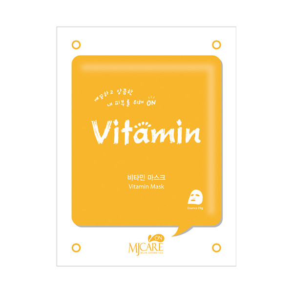 Mjcare On lakštinė veido kaukė su vitaminais 22g