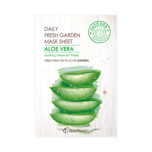Skin Planet Daily Fresh Garden lakštinė veido kaukė su alaviju 25g Skin Planet Daily Fresh Garden lakštinė veido kaukė su alaviju 25g