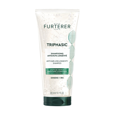 RENE FURTERER TRIPHASIC LONGEVITY, šampūnas slenkantiems plaukams, 200ml paveikslėlis