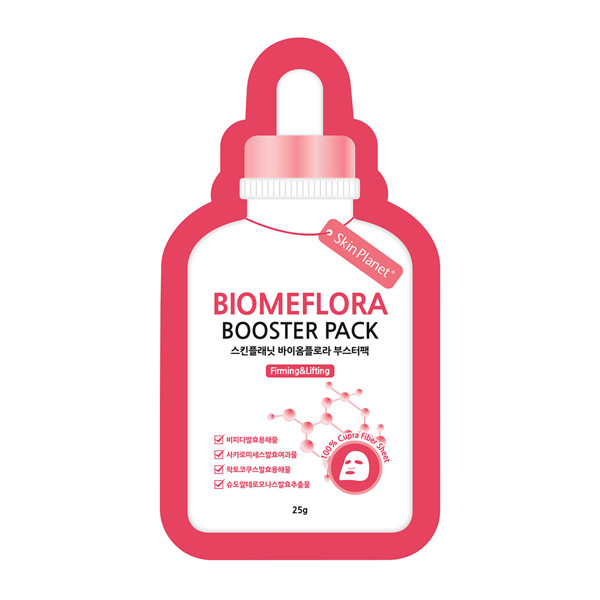 Skin Planet Biomeflora stangrinamoji ir liftinguojanti veido kaukė 25g
