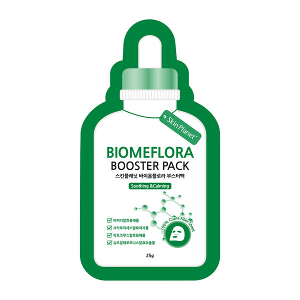 Skin Planet Biomeflora raminamoji veido kaukė 25g