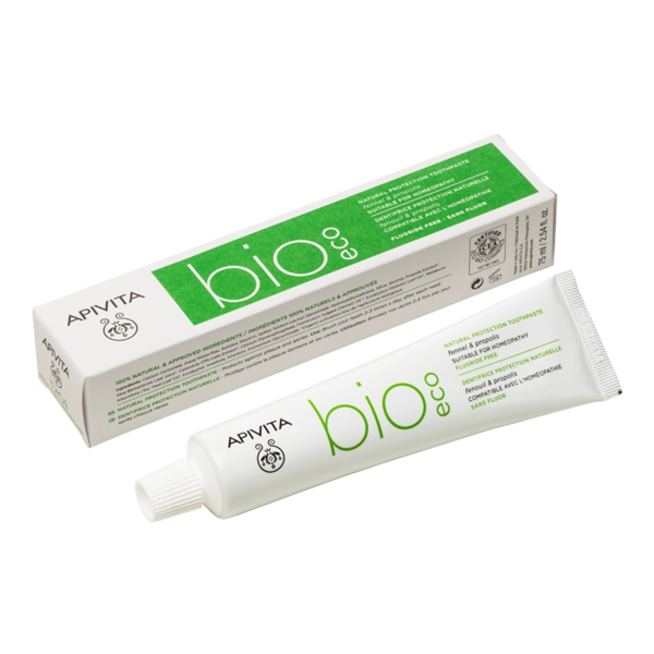 APIVITA BIO-ECO, dantų pasta, 75ml paveikslėlis