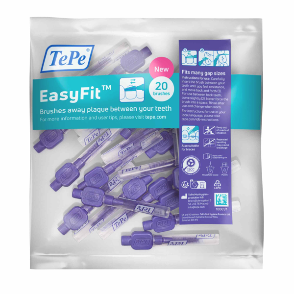 TEPE, EasyFit M/L, tarpdančių šepetėliai, 20 vnt. paveikslėlis TEPE, EasyFit M/L, tarpdančių šepetėliai, 20 vnt. paveikslėlis