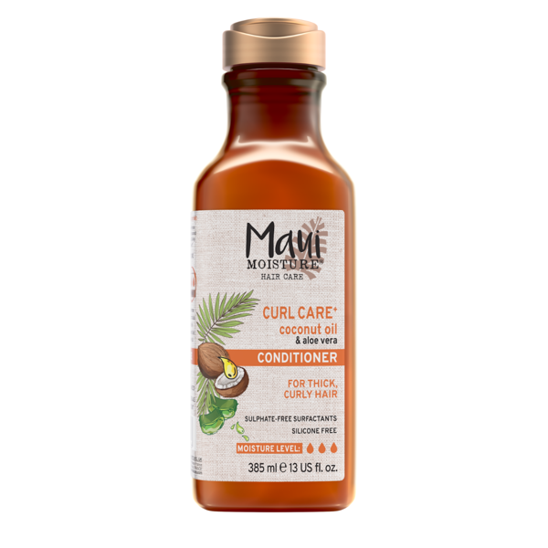 MAUI MOISTURE, garbanų priežiūros kondicionierius su kokosų aliejumi, 385ml paveikslėlis MAUI MOISTURE, garbanų priežiūros kondicionierius su kokosų aliejumi, 385ml paveikslėlis