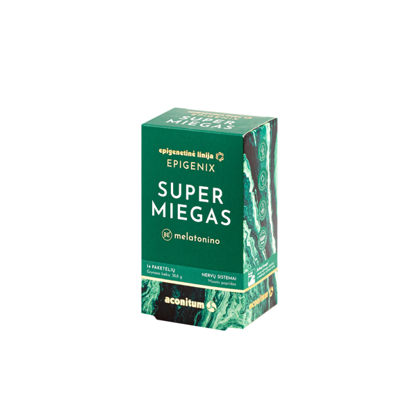 EPIGENIX SUPER MIEGAS, 14 paketėlių paveikslėlis EPIGENIX SUPER MIEGAS, 14 paketėlių paveikslėlis