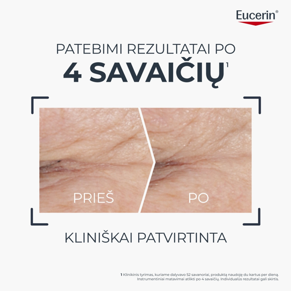 EUCERIN HYALURON-FILLER + LONGEVITY EPIGENETIC, naktinis veido kremas su Epicelline® ir hialurono rūgštimi, 50 ml paveikslėlis EUCERIN HYALURON-FILLER + LONGEVITY EPIGENETIC, naktinis veido kremas su Epicelline® ir hialurono rūgštimi, 50 ml paveikslėlis