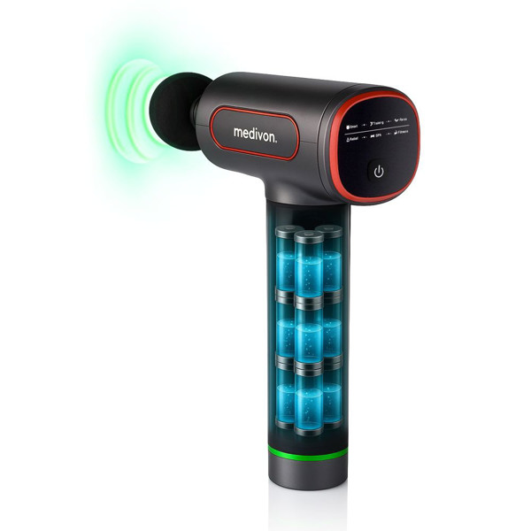 Medivon masažinis pistoletas Gun Pro X2, 1 vnt. Medivon masažinis pistoletas Gun Pro X2, 1 vnt.