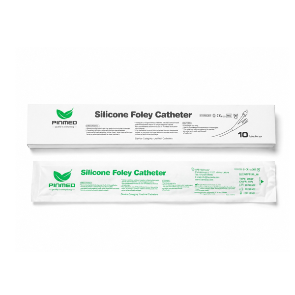 FOLEY CH6, silikono kateteris, 2 kan. 1,5ml, 10 vnt. paveikslėlis FOLEY CH6, silikono kateteris, 2 kan. 1,5ml, 10 vnt. paveikslėlis