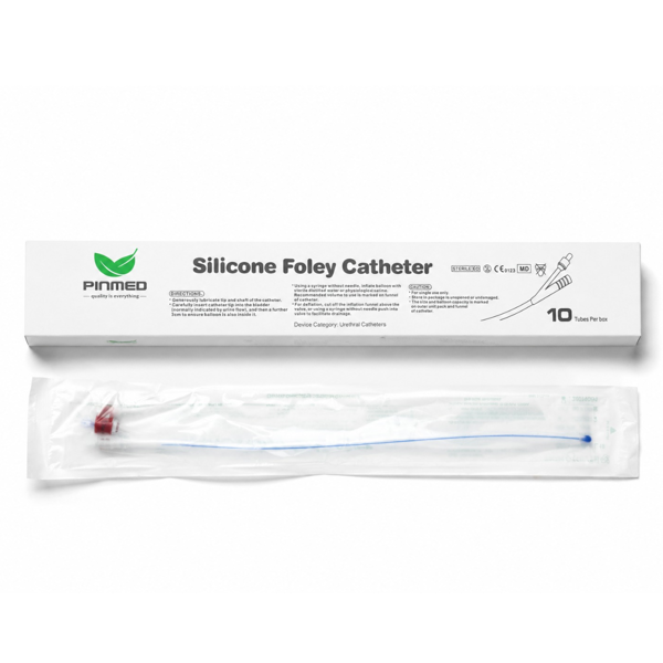 FOLEY CH6, silikono kateteris, 2 kan. 1,5ml, 10 vnt. paveikslėlis FOLEY CH6, silikono kateteris, 2 kan. 1,5ml, 10 vnt. paveikslėlis