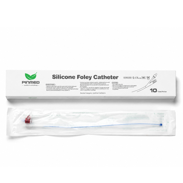 FOLEY CH12, silikono kateteris, 2 kan. 15ml, 10 vnt. paveikslėlis FOLEY CH12, silikono kateteris, 2 kan. 15ml, 10 vnt. paveikslėlis