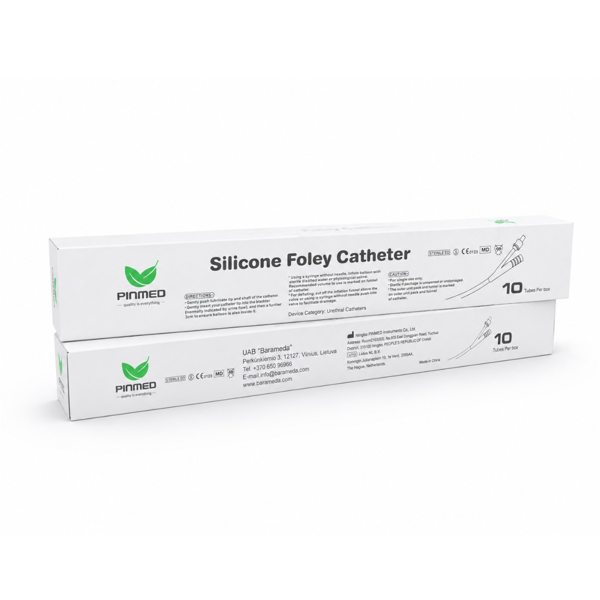FOLEY CH14, silikono kateteris, 2 kan. 15ml, 10 vnt. paveikslėlis FOLEY CH14, silikono kateteris, 2 kan. 15ml, 10 vnt. paveikslėlis