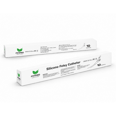 FOLEY CH16, silikono kateteris, 2 kan. 15ml, 10 vnt. paveikslėlis