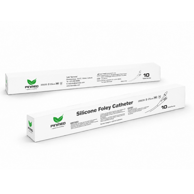 FOLEY CH18, silikono kateteris, 2 kan. 15ml, 10 vnt. paveikslėlis