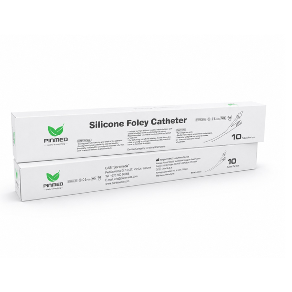 FOLEY CH22, silikono kateteris, 2 kan. 15ml, 10 vnt. paveikslėlis FOLEY CH22, silikono kateteris, 2 kan. 15ml, 10 vnt. paveikslėlis
