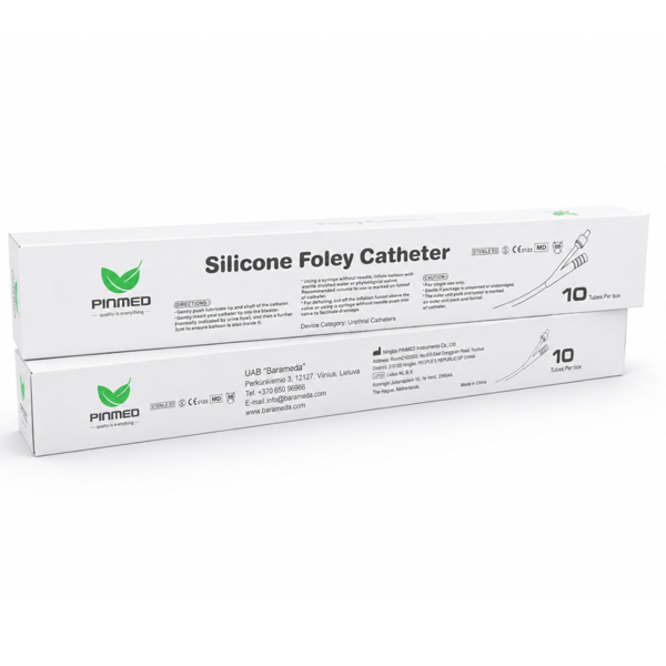 FOLEY CH16, silikono kateteris, 2 kan. 30ml, 10 vnt. paveikslėlis FOLEY CH16, silikono kateteris, 2 kan. 30ml, 10 vnt. paveikslėlis
