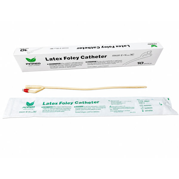 FOLEY CH10, latekso kateteris, 2 kan. 5ml, 10 vnt. paveikslėlis FOLEY CH10, latekso kateteris, 2 kan. 5ml, 10 vnt. paveikslėlis