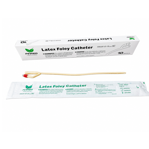 FOLEY CH6, latekso kateteris, 2 kan. 5ml, 10 vnt. paveikslėlis FOLEY CH6, latekso kateteris, 2 kan. 5ml, 10 vnt. paveikslėlis