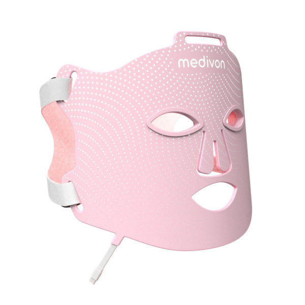 Medivon LED ir infraraudonųjų spindulių šviesos terapijos kaukė veidui Lumi Fit, 1 vnt.