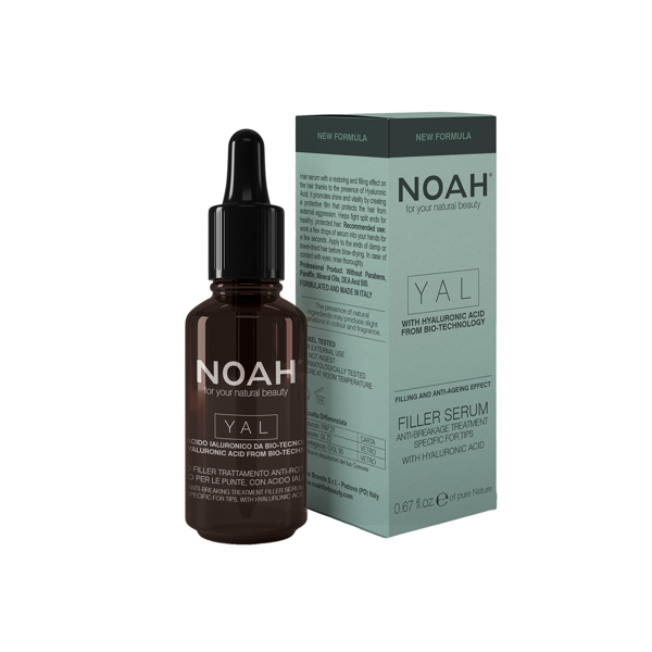 NOAH YAL ANTI-BREAKING FILLER SERUM, plaukų serumas su hialuronu, 20ml NOAH YAL ANTI-BREAKING FILLER SERUM, plaukų serumas su hialuronu, 20ml
