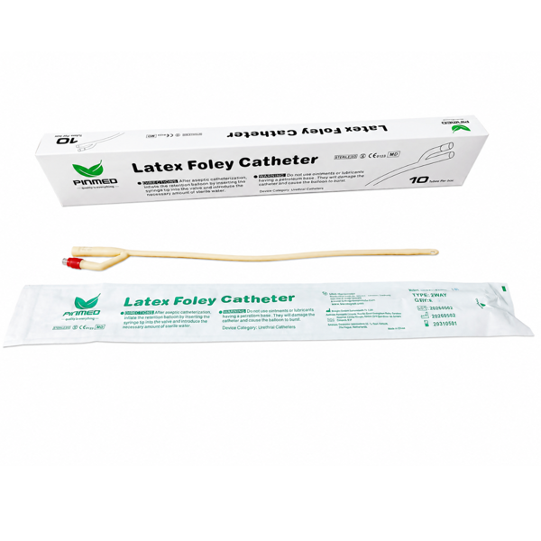FOLEY CH12, latekso kateteris, 2 kan. 30 ml, 10 vnt. paveikslėlis FOLEY CH12, latekso kateteris, 2 kan. 30 ml, 10 vnt. paveikslėlis