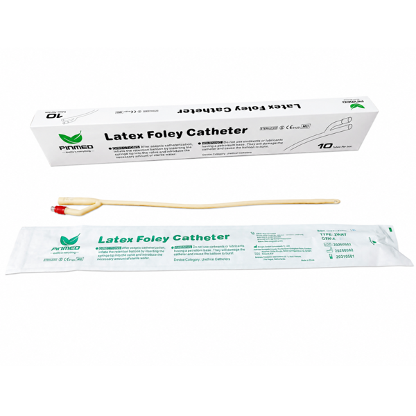 FOLEY CH18, latekso kateteris, 2 kan. 30 ml, 10 vnt. paveikslėlis FOLEY CH18, latekso kateteris, 2 kan. 30 ml, 10 vnt. paveikslėlis