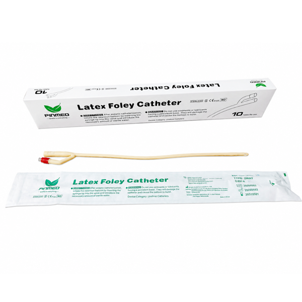 FOLEY CH26, latekso kateteris, 2 kan. 30 ml, 10 vnt. paveikslėlis FOLEY CH26, latekso kateteris, 2 kan. 30 ml, 10 vnt. paveikslėlis