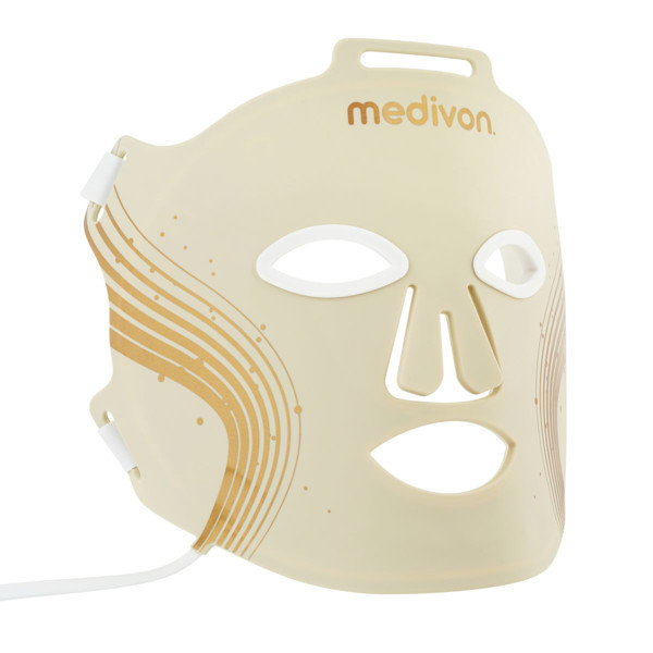Medivon LED ir infraraudonųjų spindulių šviesos terapijos kaukė veidui Lumi Max, 1 vnt.