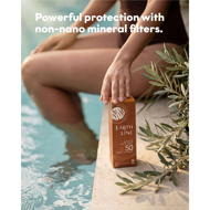 EARTH LINE Sun Body & Face Care SPF50 (UVA, UVB, 100% mineraliniai filtrai), 100ml